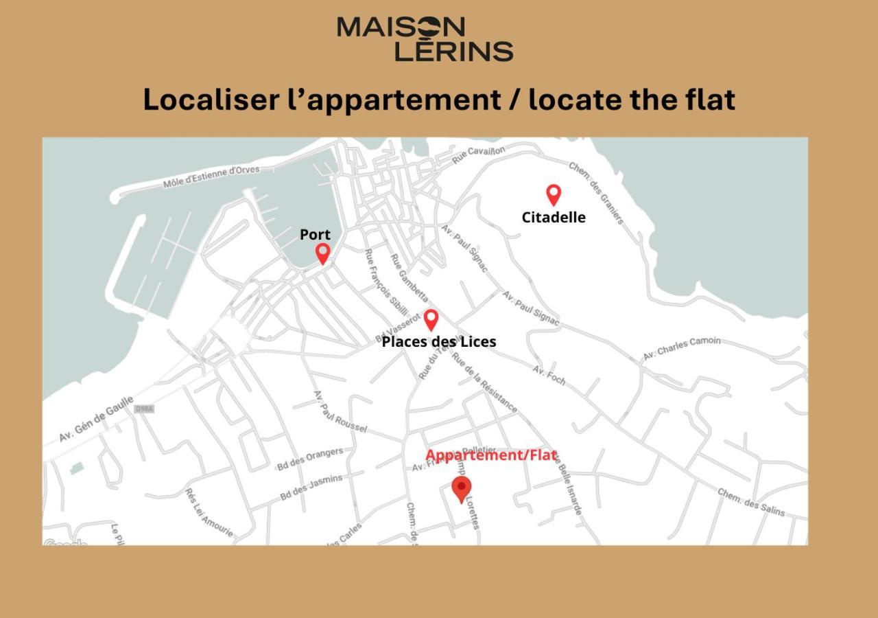Magnifique 3 Pieces - Proximite Place Des Lices Avec Parking Сен Тропе Екстериор снимка